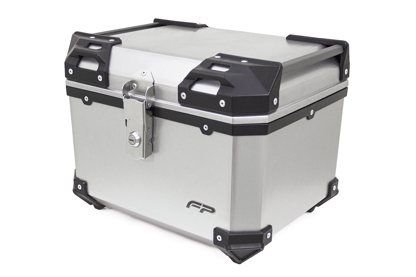 MALETA PARA MOTO MAVERICK 2.0 GRIS / UN CASCO