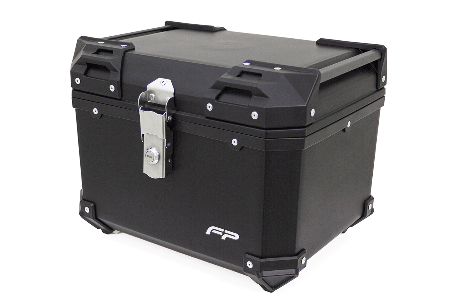 MALETA PARA MOTO MAVERICK 2.0 NEGRA / UN CASCO